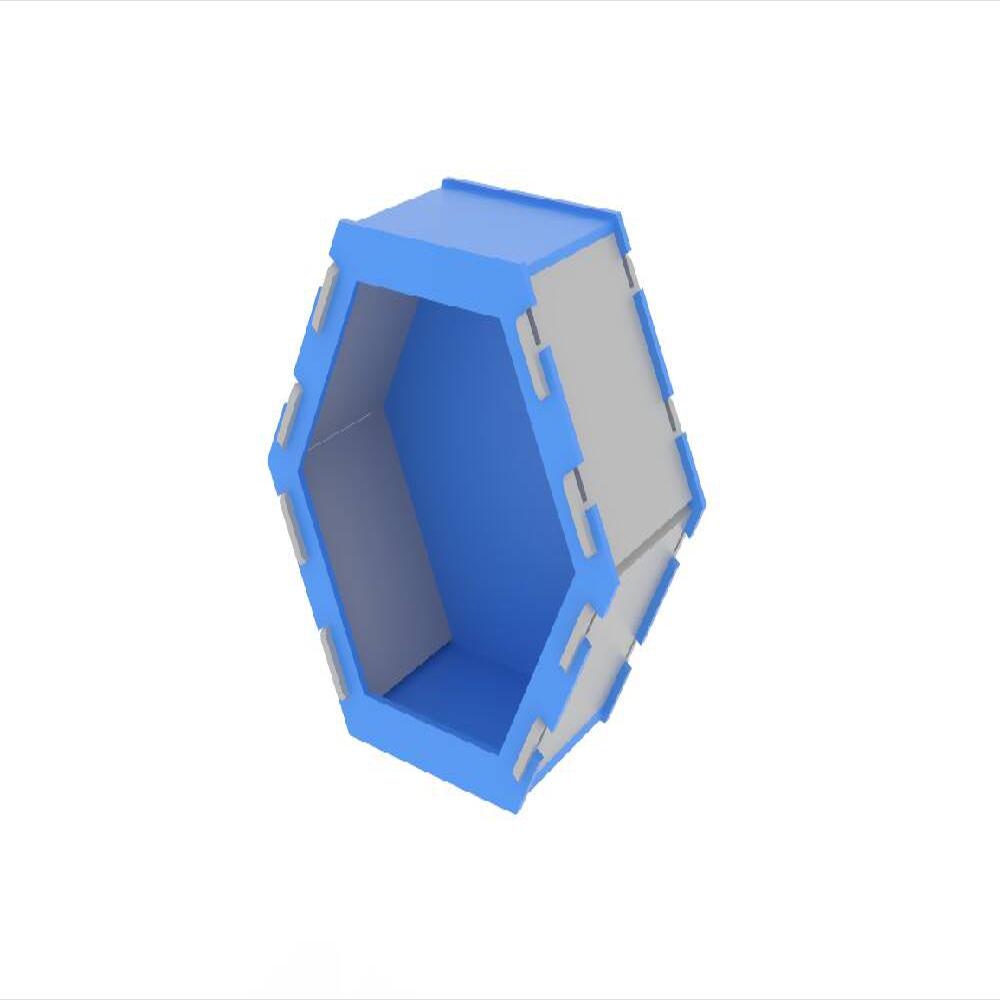 Repisa Hexagonal Blue img #3