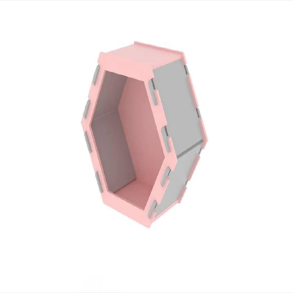 Repisa Hexagonal Pink img #2