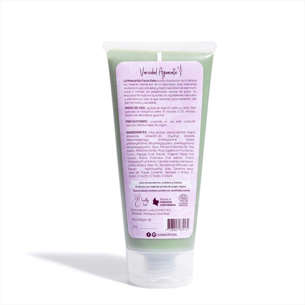 Mascarilla Facial De Aguacate Kaba (200 Ml) img #2