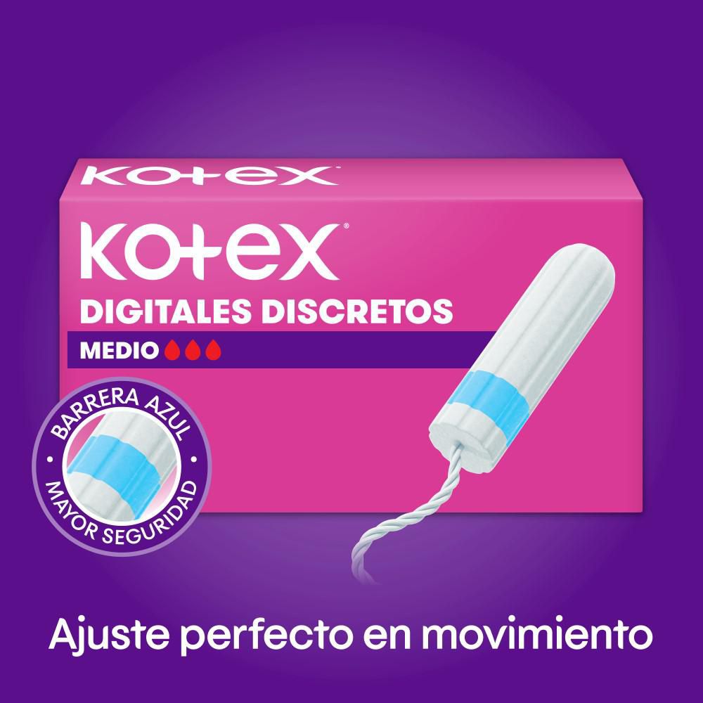 Tampones KOTEX digitales medio (12  und) img #2