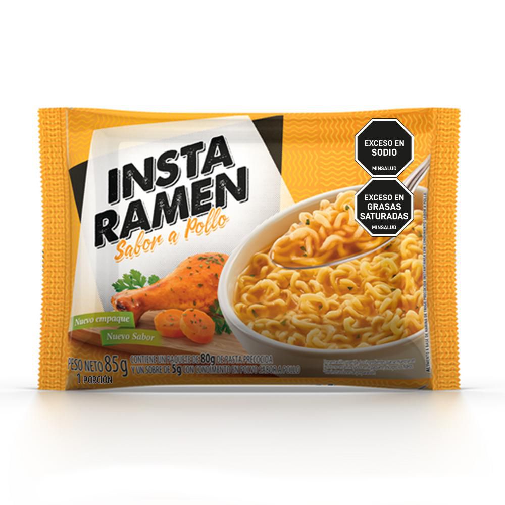 Ramen INSTARAMEN MARCA EXCLUSIVA sabor a pollo (85  gr) img #1