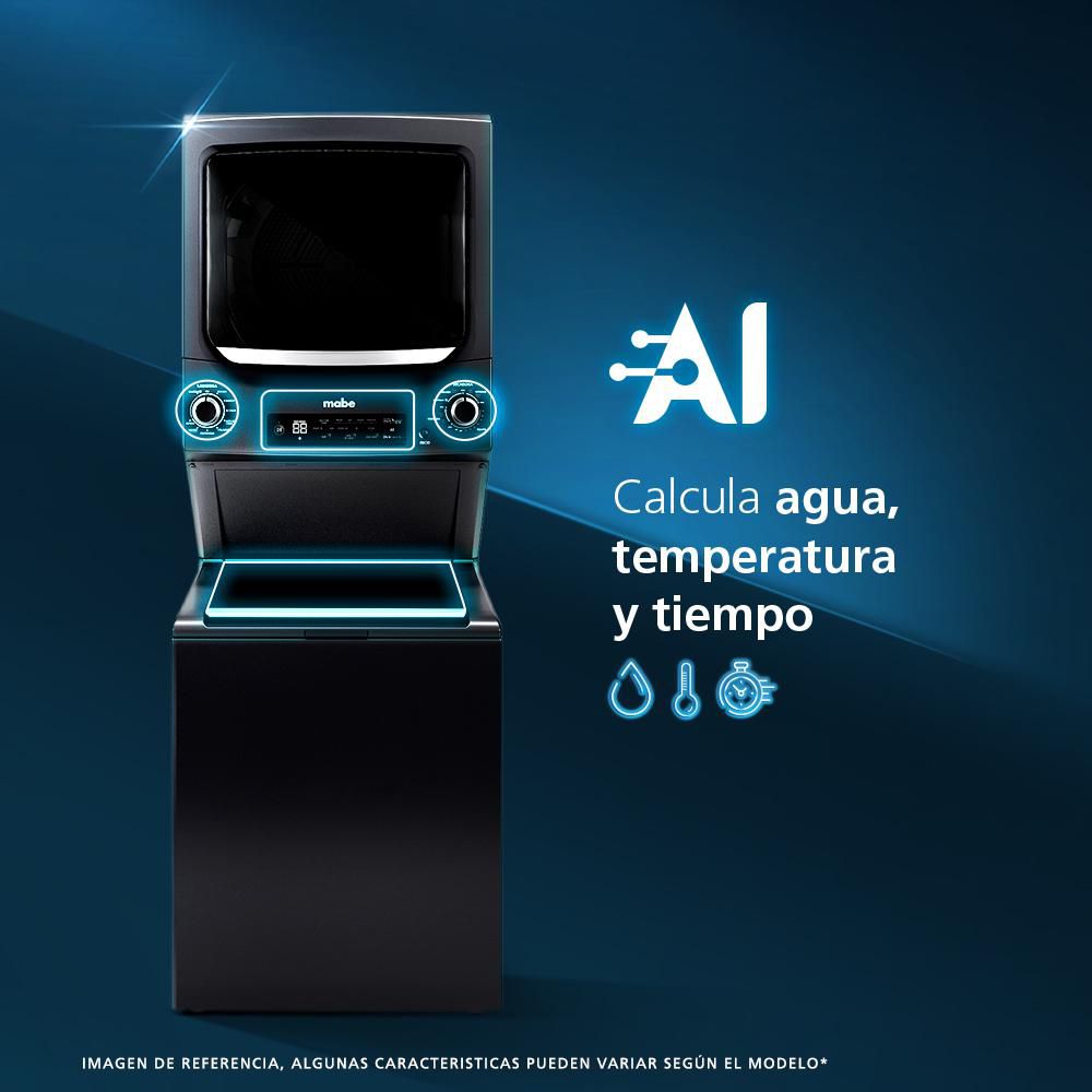 Torre De Lavado MABE Gas 23 Kg  MCLC2340GSDG0 Diamond gray img #4