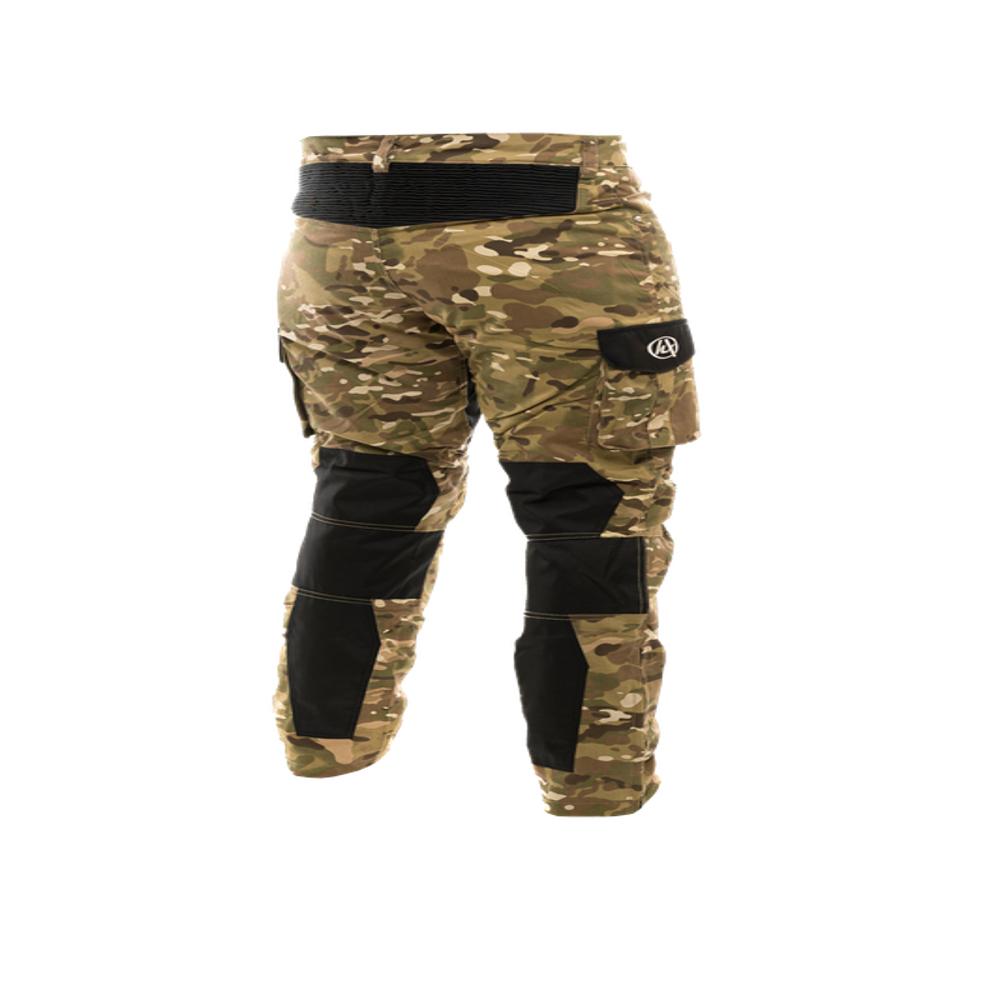 Pantalón Cargo Camuflado De Moto Halifax 21104 Verano Para Dama, Color Tierra, Talla Xs img #2
