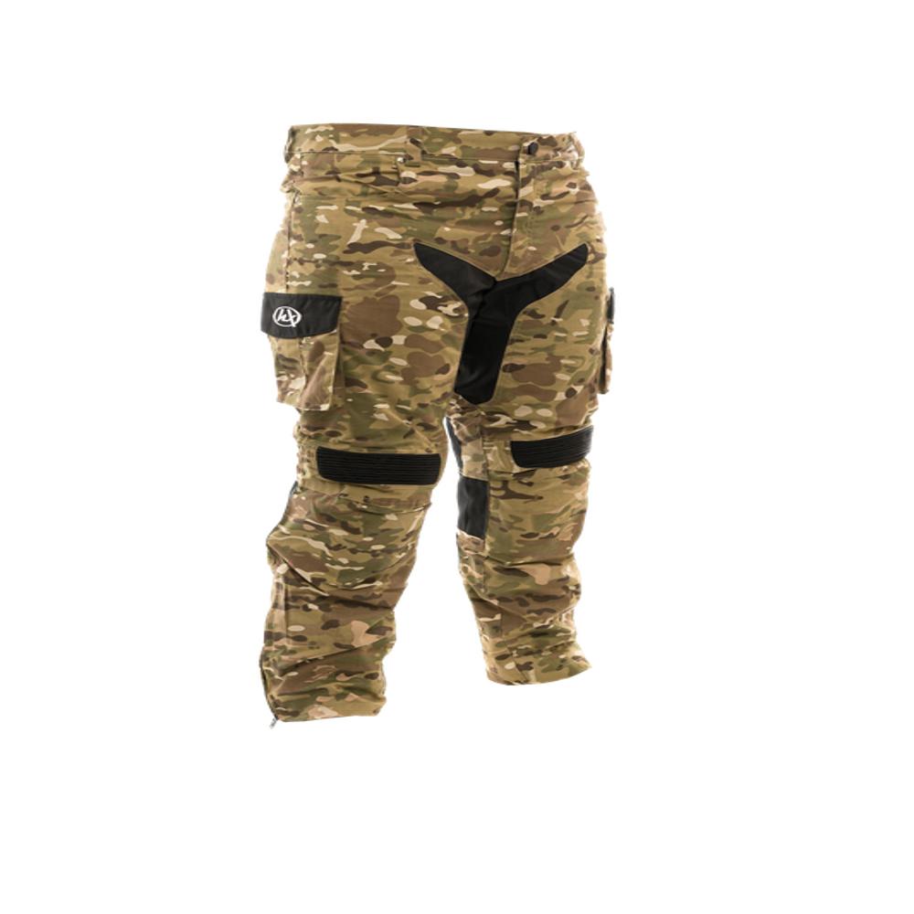 Pantalón Cargo Camuflado De Moto Halifax 21104 Verano Para Dama, Color Tierra, Talla Xs img #3