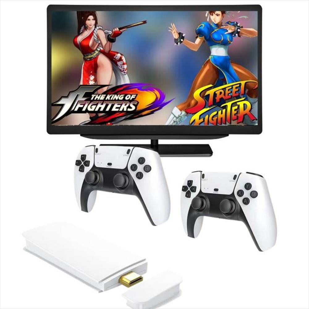 Consola Game Stick 128 Gb Blanca + Controles img #1