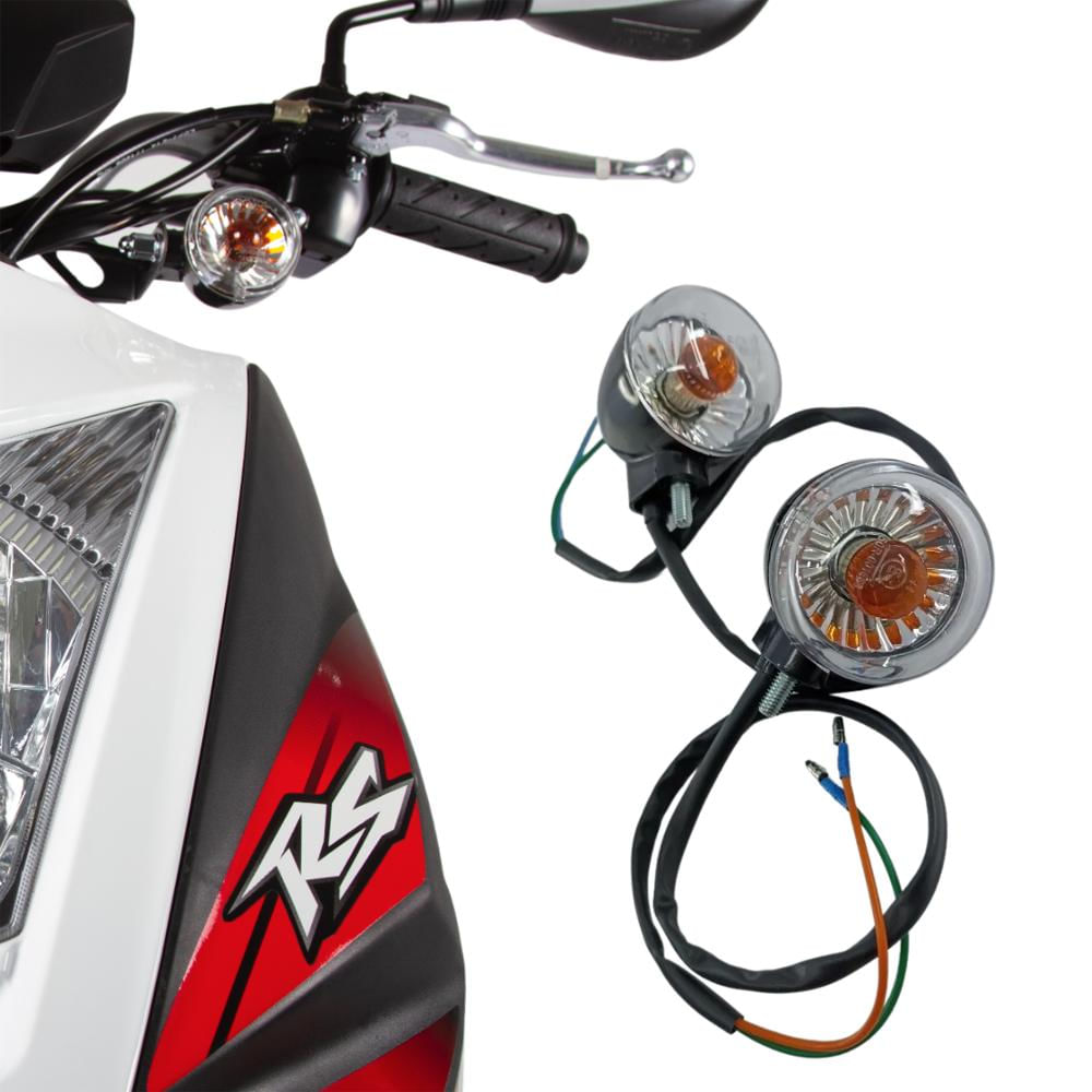 Direccionales Moto Agility Rs Delanteras Redondas Par img #2