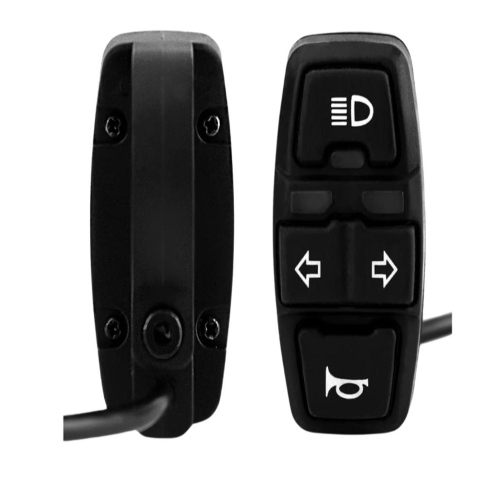 Comando Moto Izquierdo Universal Con Luz img #1