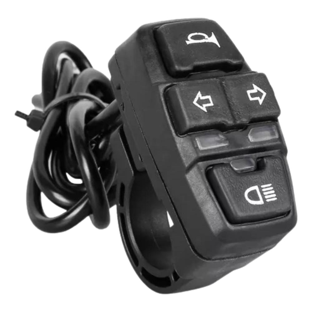 Comando Moto Izquierdo Universal Con Luz img #2
