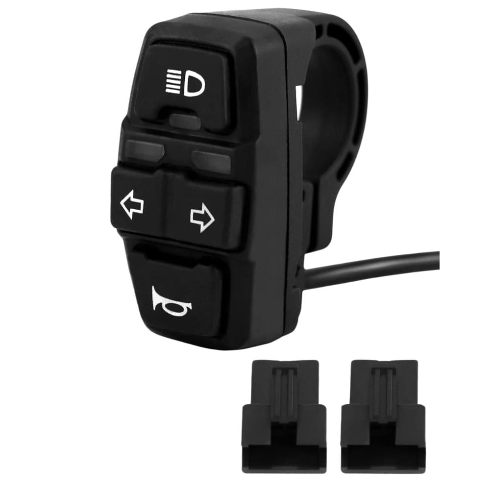 Comando Moto Izquierdo Universal Con Luz img #3