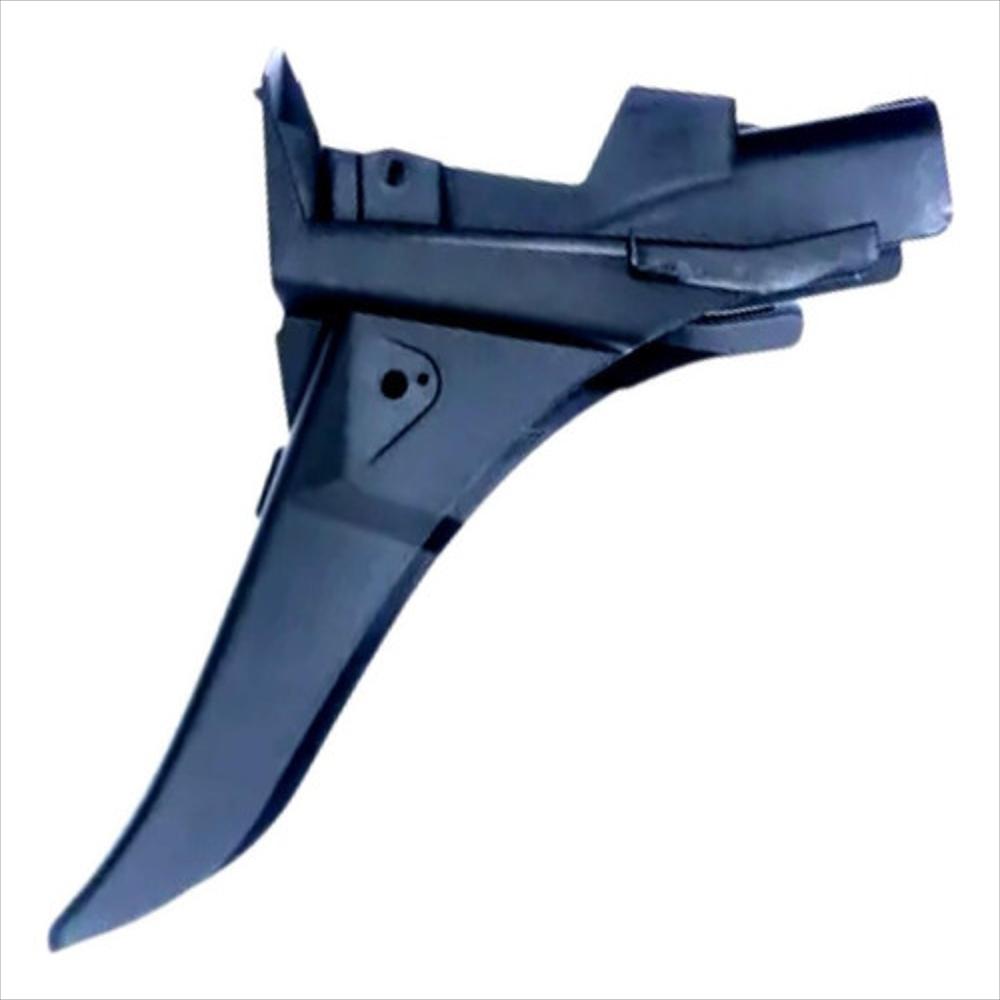 Guardabarro Boxer Ct 100 Portaplaca Trasero Negro img #1