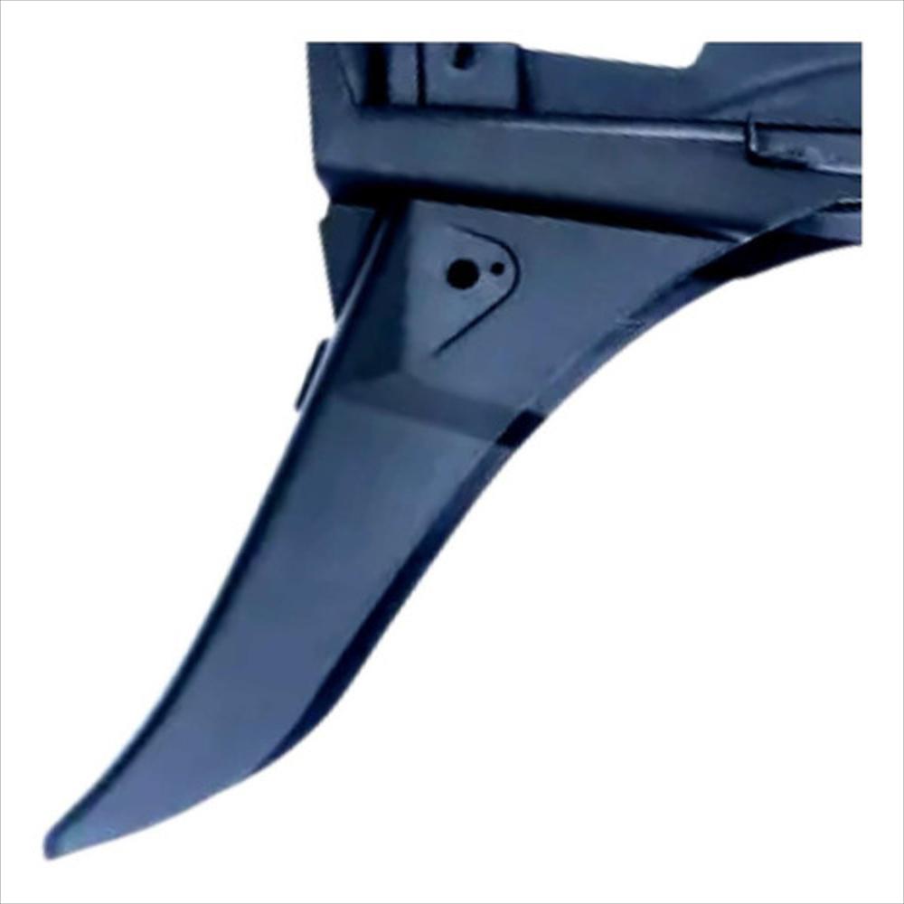Guardabarro Boxer Ct 100 Portaplaca Trasero Negro img #2