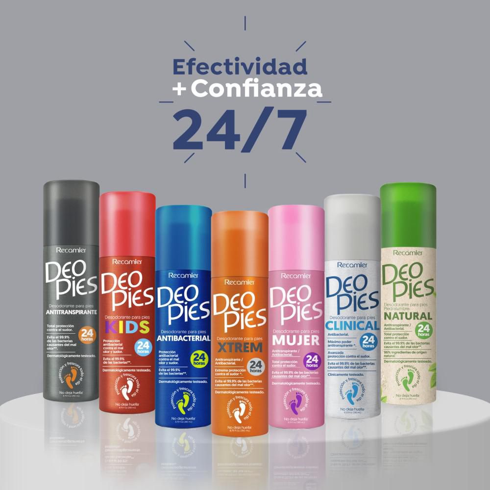 Desodorante para pies DEO PIES clinical (260  ml) img #3