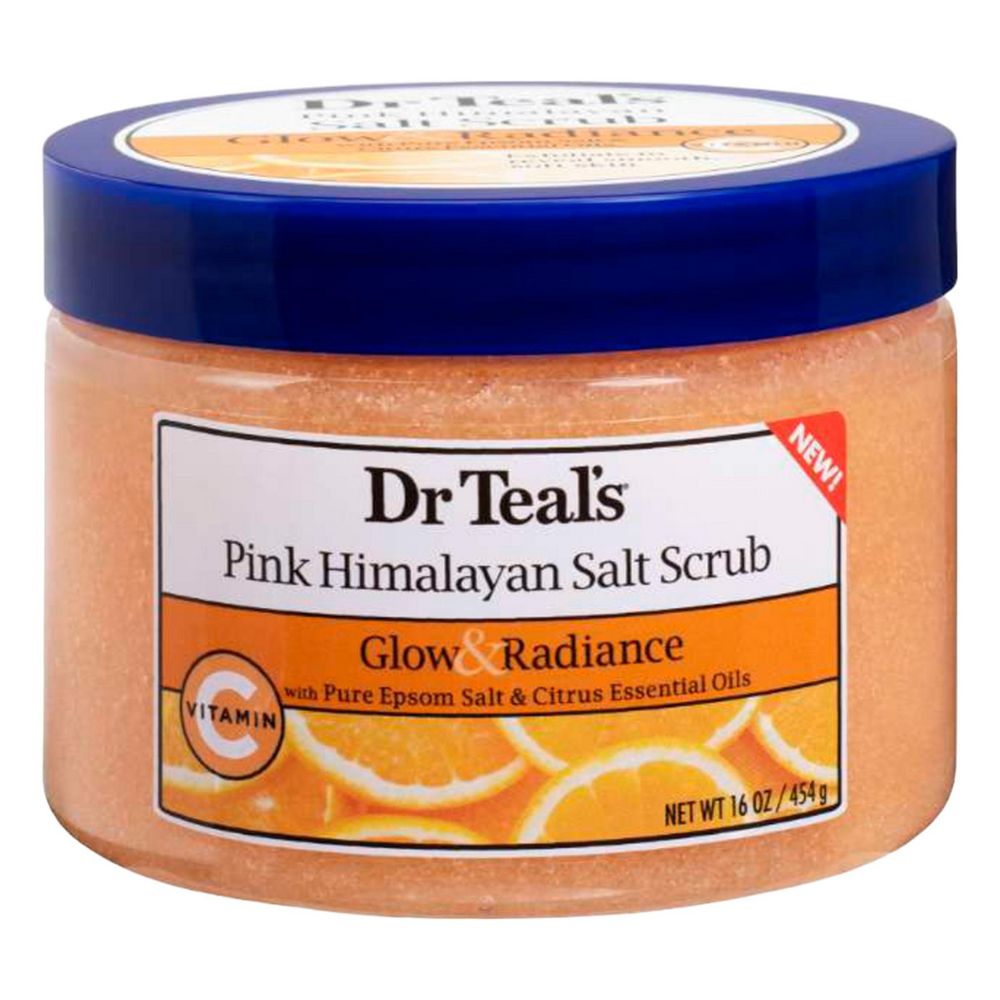 Exfoliante DR TEALS sal rosa del himalaya (454  gr) img #1