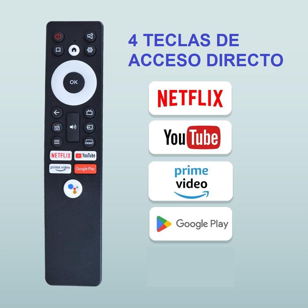 Control Remoto Compatible Con Smart Tv Challenger, Ad1888 Sin Comando De Voz Repuesto, Reemplazo img #5