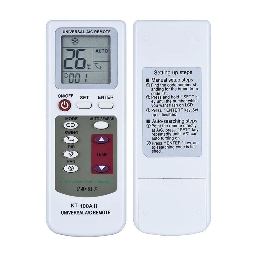 Control Universal Para Aire Acondicionado Aa Kt 100A Ii Repuesto, Reemplazo img #1