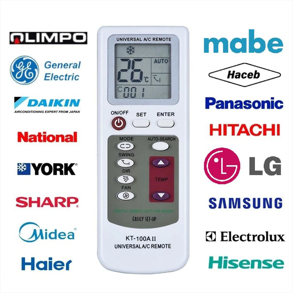 Control Universal Para Aire Acondicionado Aa Kt 100A Ii Repuesto, Reemplazo img #2