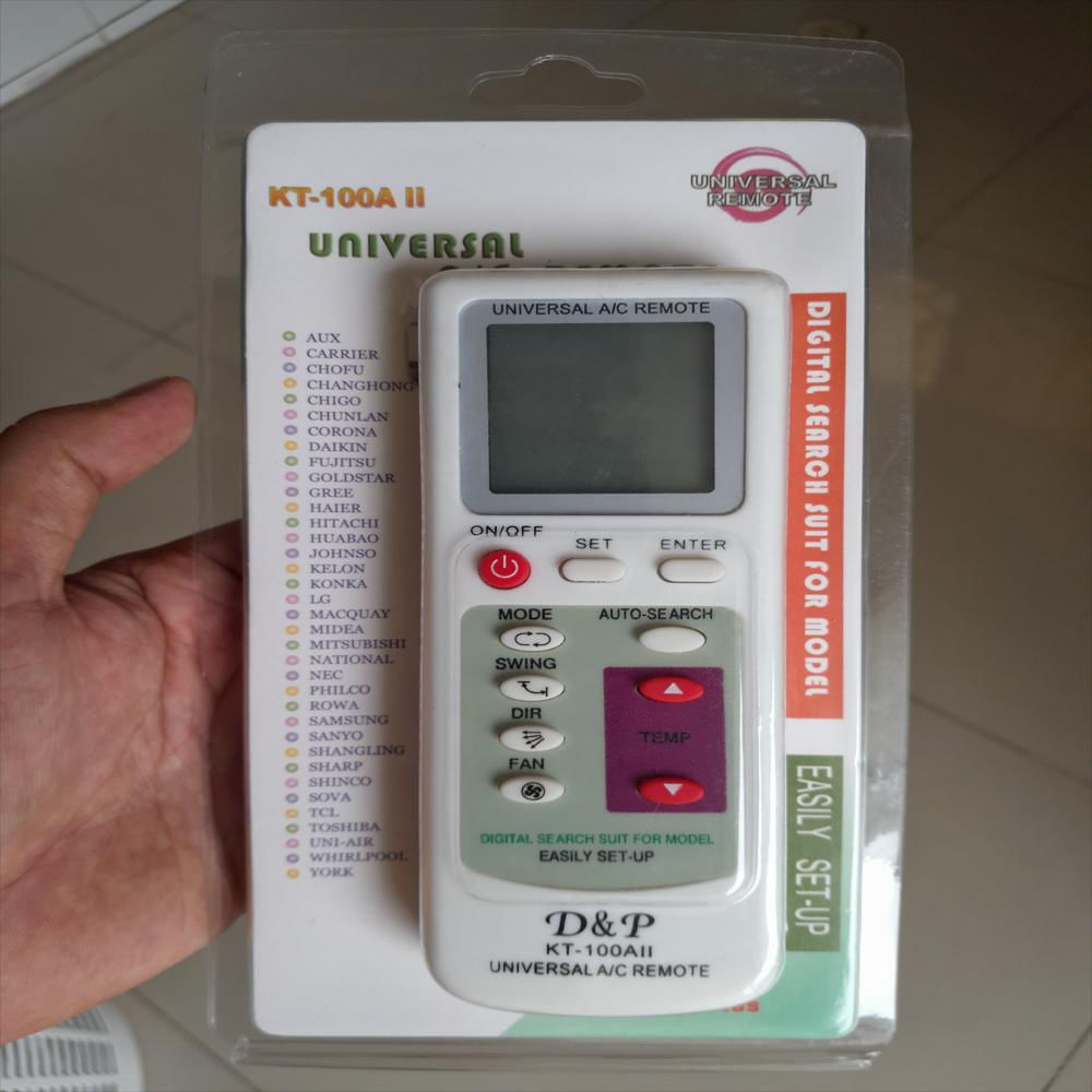 Control Universal Para Aire Acondicionado Aa Kt 100A Ii Repuesto, Reemplazo img #3