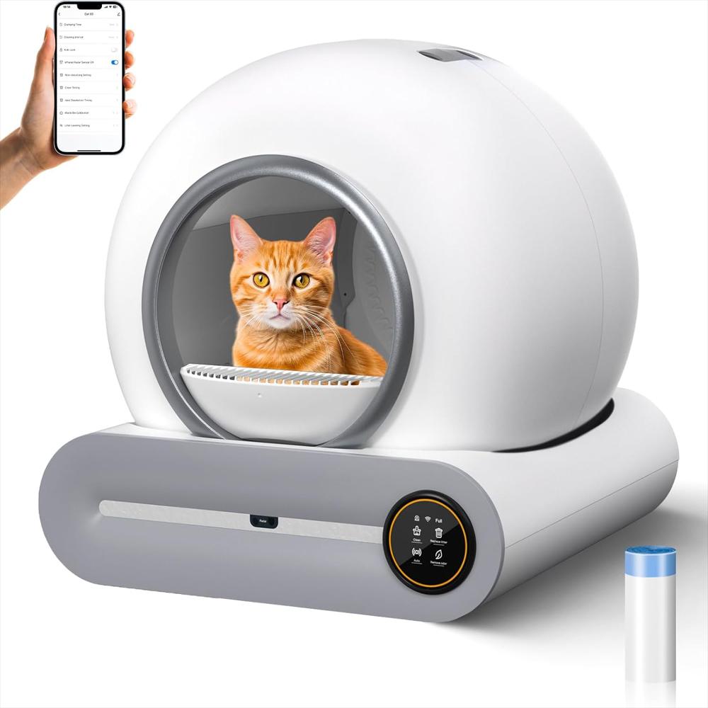 Arenero Automático Para Gatos Con App Y Conexión Wifi img #1