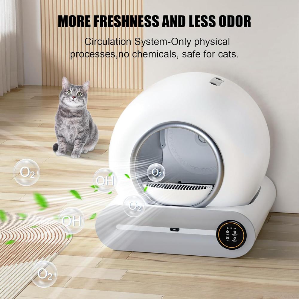 Arenero Automático Para Gatos Con App Y Conexión Wifi img #2