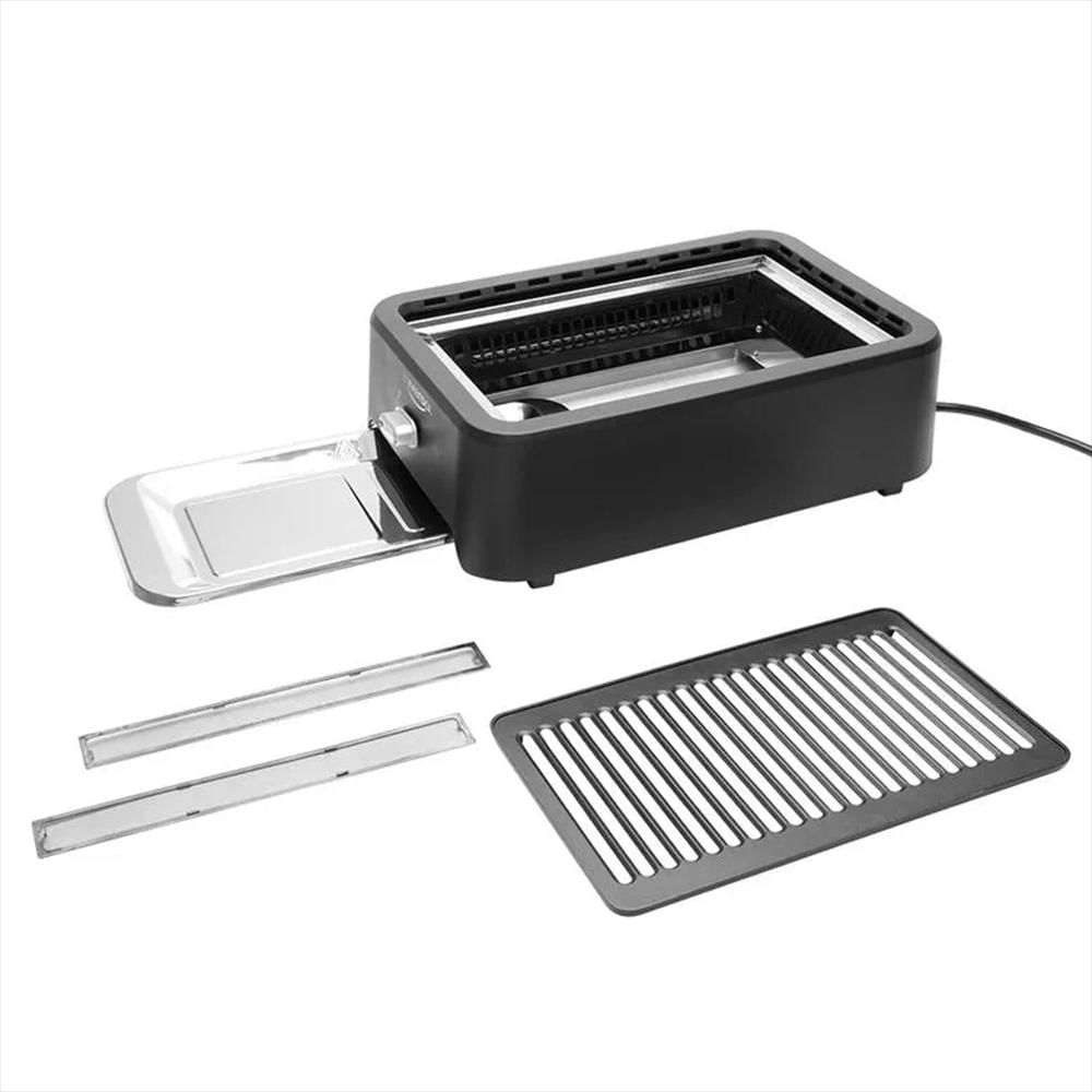 Parrilla Eléctrica Universal 1200W Negro img #3