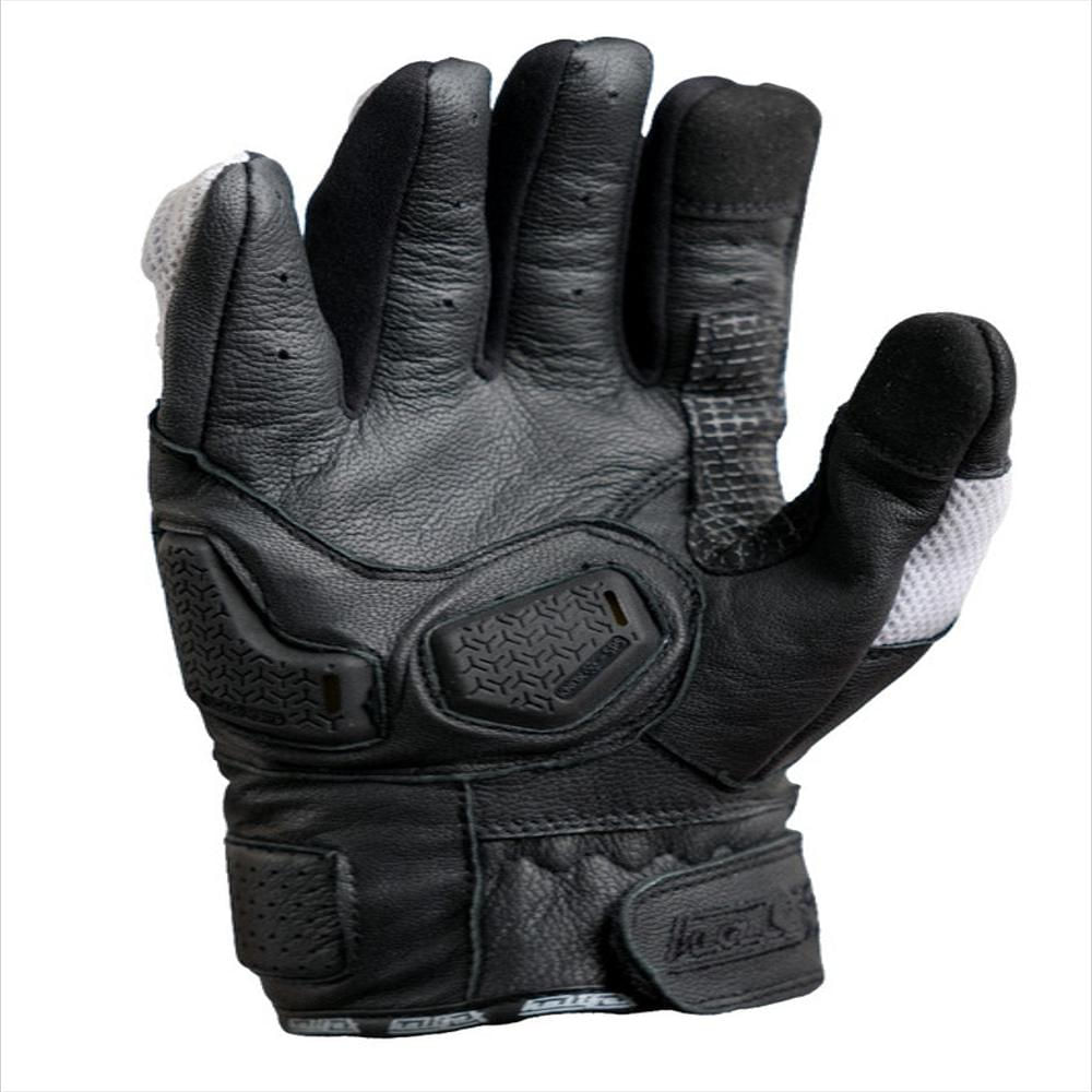 Guantes De Moto Halifax Sp1611 Sport Verano Unisex, Color Negro Blanco, Talla S img #2