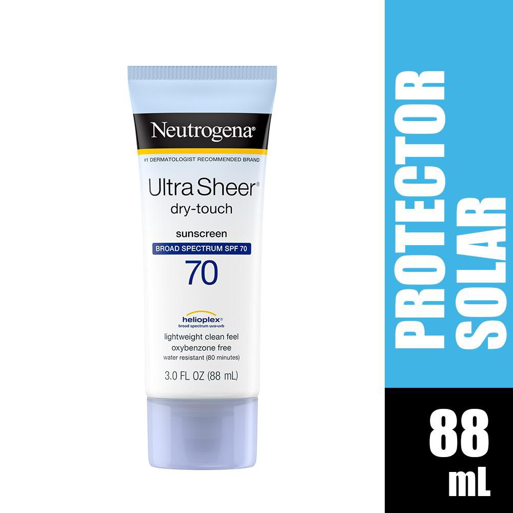 Protector solar NEUTROGENA ultra sheer SPF 70 (88  ml) img #1