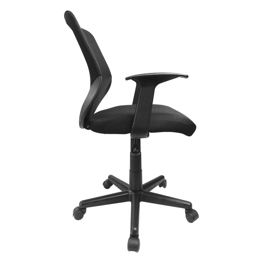 Silla De Escritorio Secretarial En Malla Negra De Alto Trafico 58X55x97 Negra Easy img #2