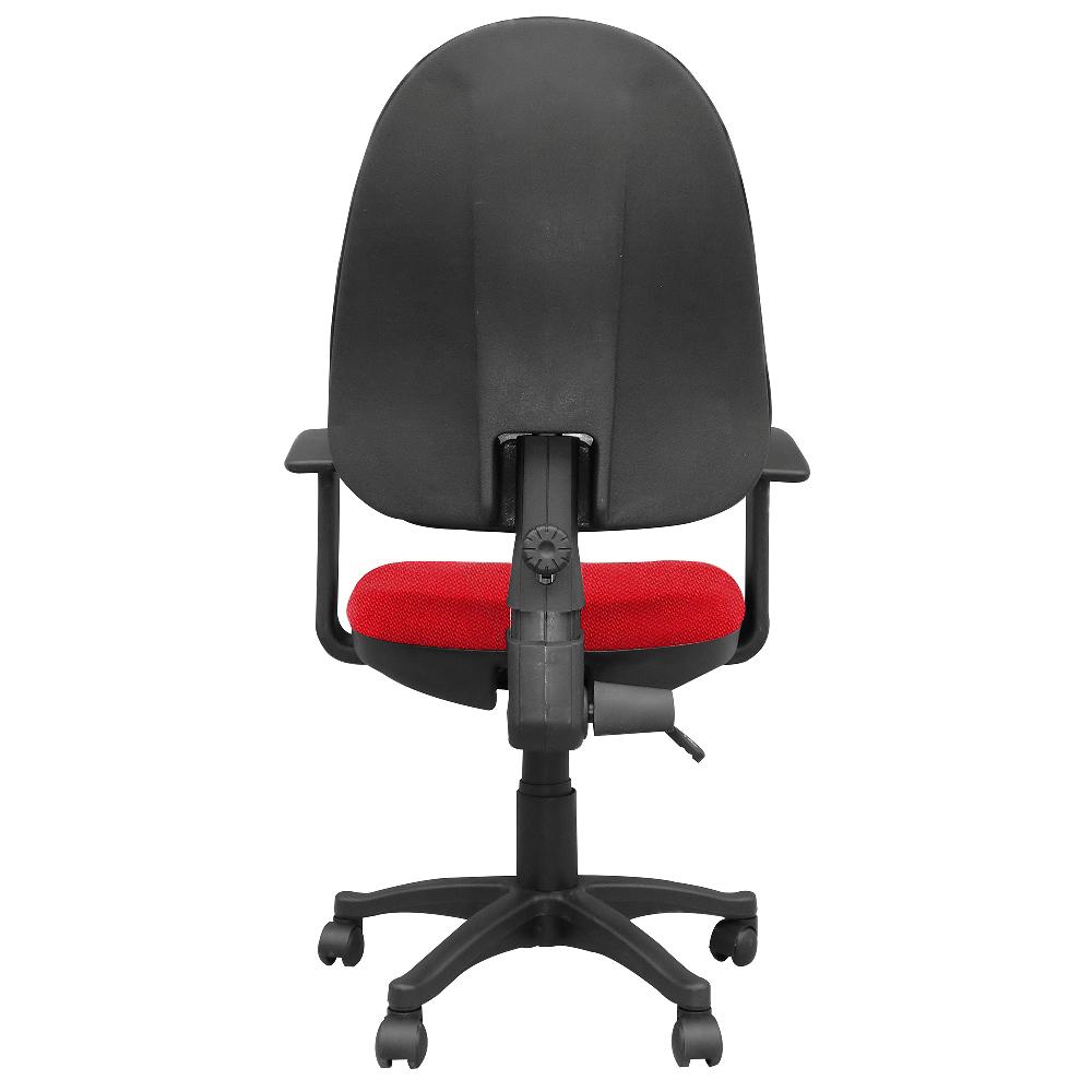 Silla Lizza Alta Rojo Fuego Ref 2094 Con Brazos img #2