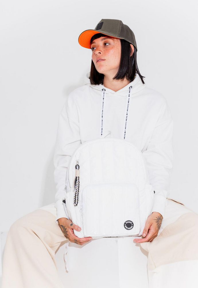 Morral  Morral blanco con llavero PEOPLE img #1