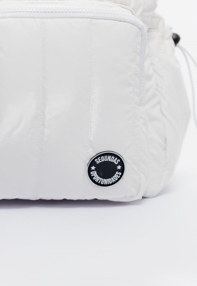 Morral  Morral blanco con llavero PEOPLE img #6