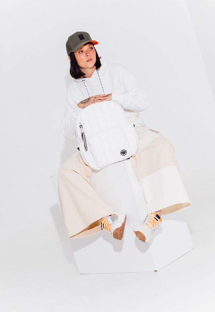 Morral  Morral blanco con llavero PEOPLE img #7