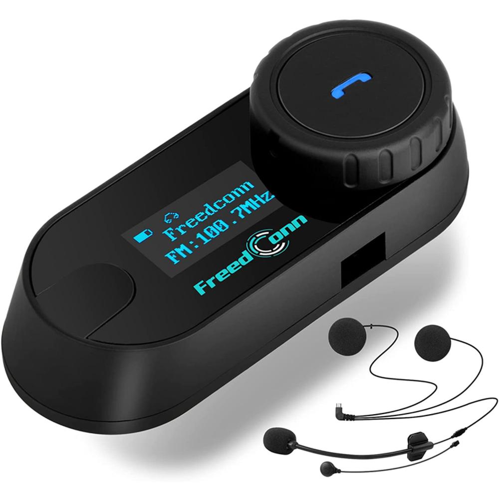 Intercomunicador Moto Bluetooth Freedconn Tcom Sc 800M Fm img #1