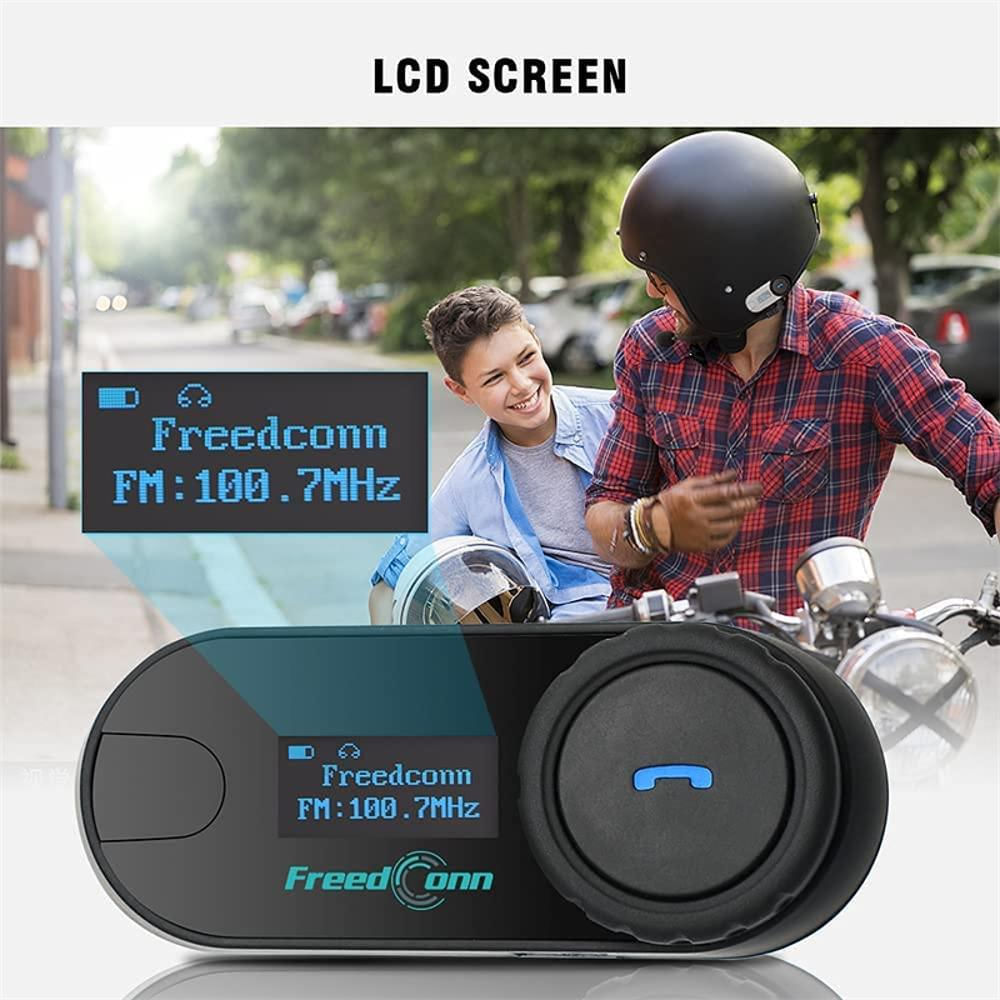 Intercomunicador Moto Bluetooth Freedconn Tcom Sc 800M Fm img #3
