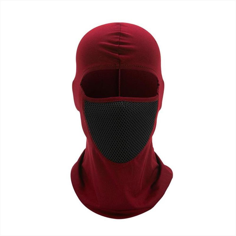 Balaclava Pasamontañas Con Malla Multifuncional Vino img #1
