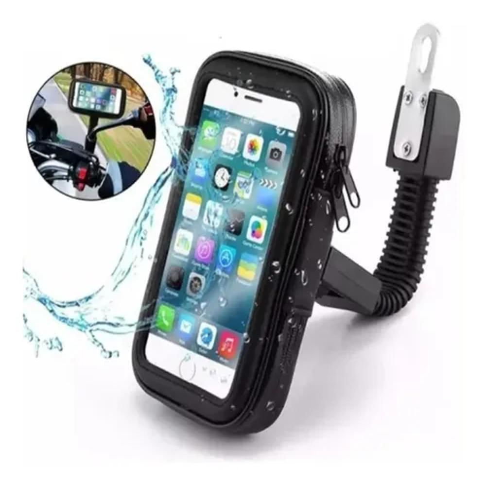 Estuche Soporte Impermeable De Celular Para Moto img #4