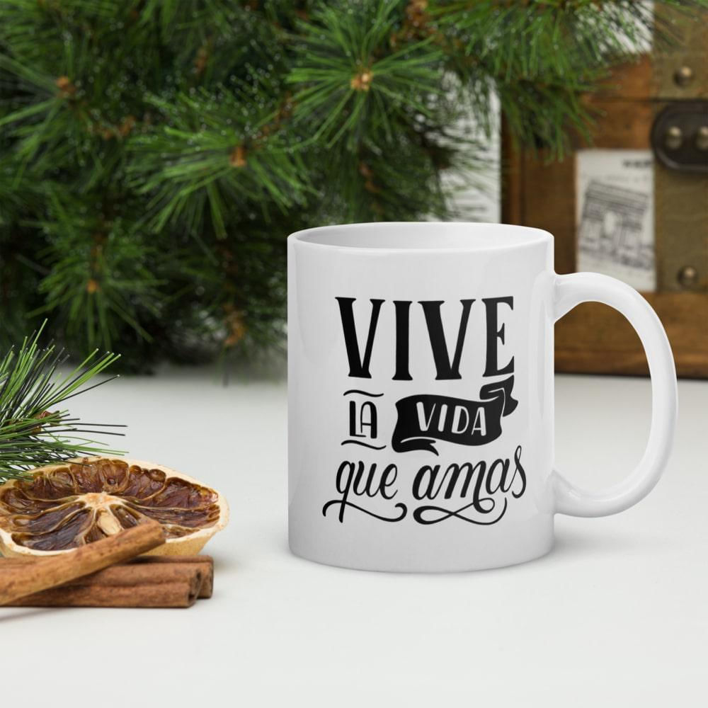 Taza Mug 11 Oz Vive La Vida Que Amas pulgadas img #4