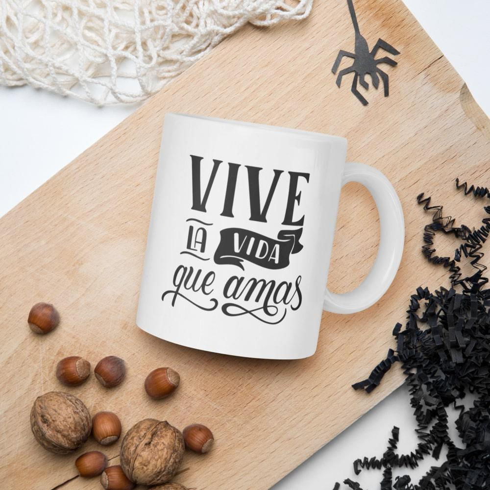Taza Mug 11 Oz Vive La Vida Que Amas pulgadas img #5