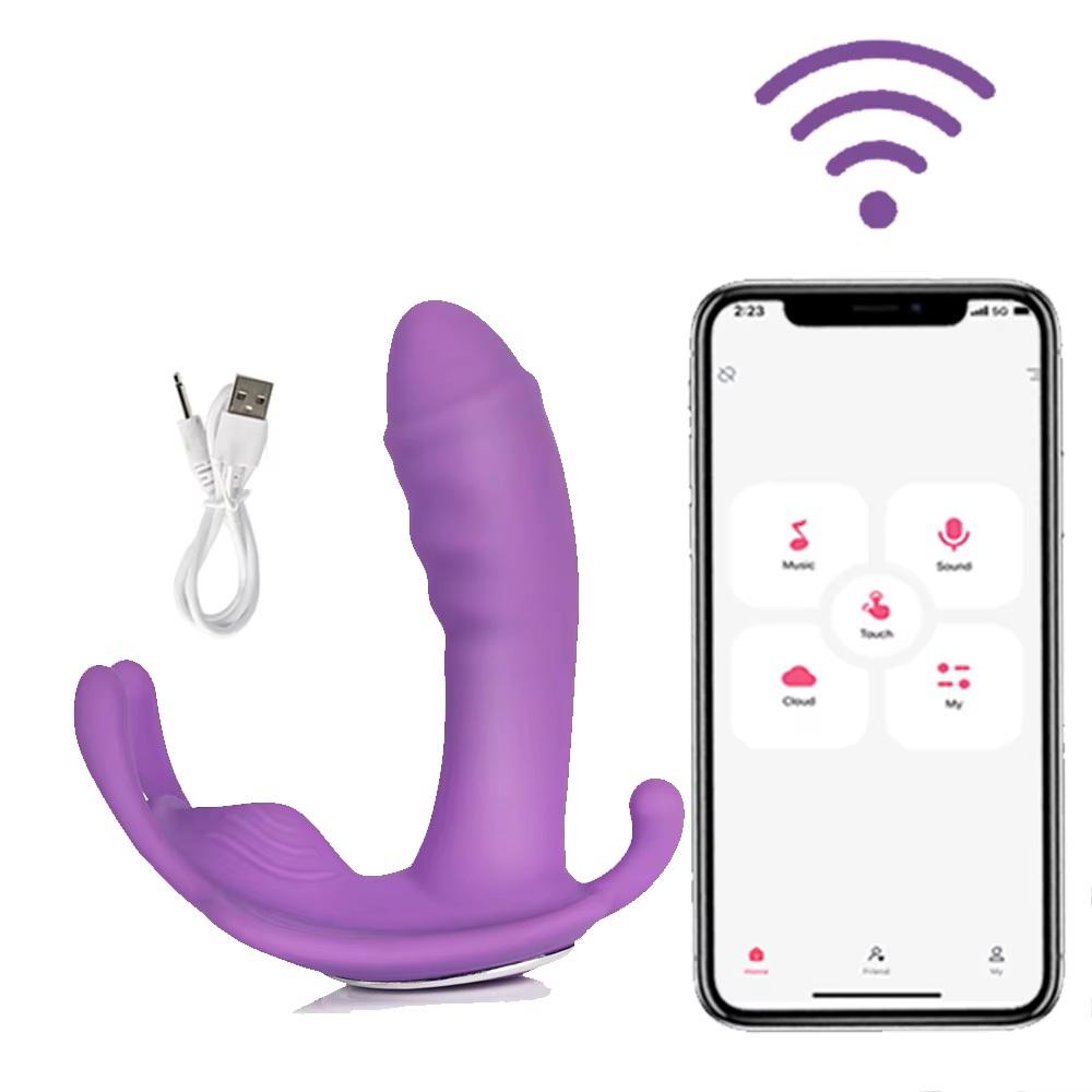 Vibrador Via Control Dildo Juguete Sexual Inalambrico img #2