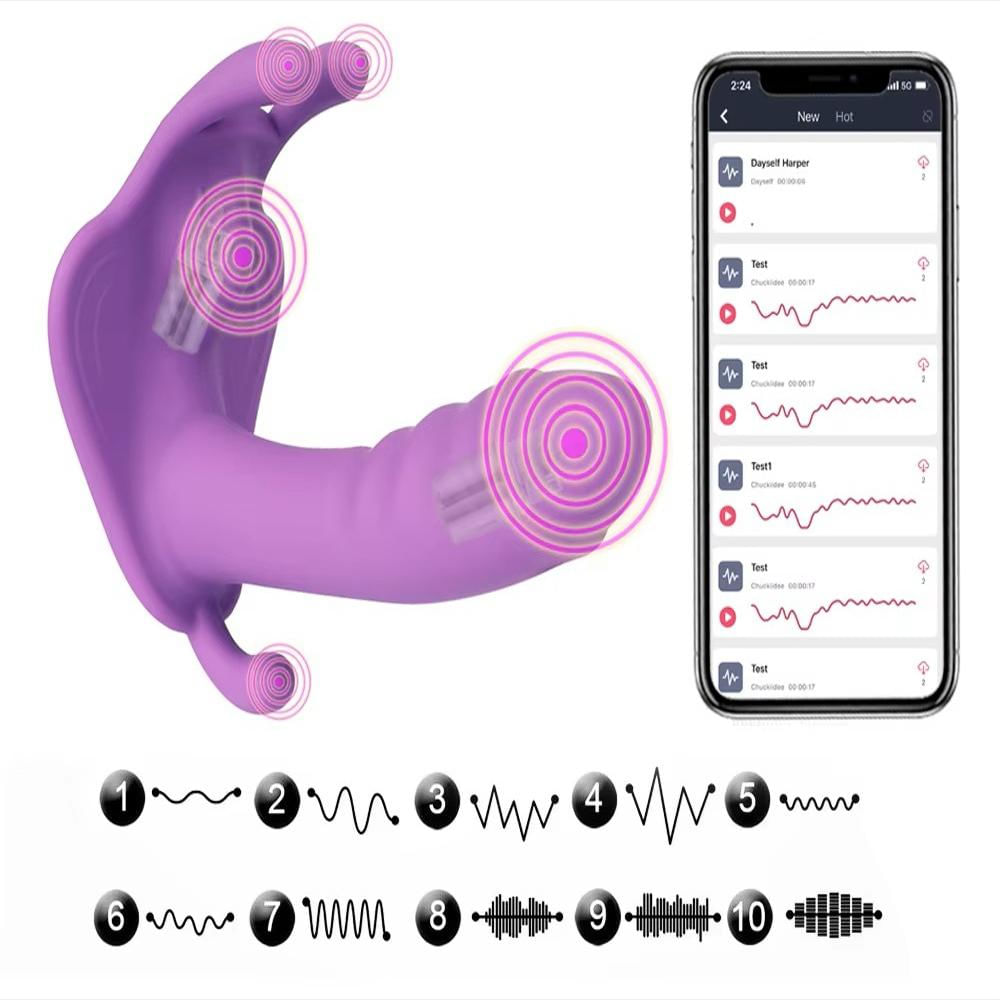 Vibrador Via Control Dildo Juguete Sexual Inalambrico img #5