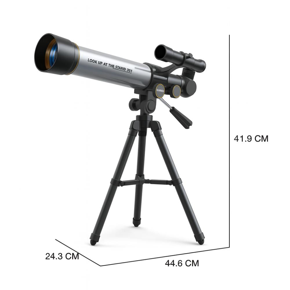 Telescopio Astronómico Infantil 60X Con Trípode Oculares Y Soporte Para Celular img #2