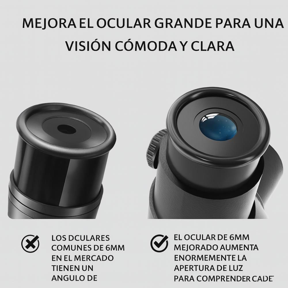 Telescopio Astronómico Infantil 60X Con Trípode Oculares Y Soporte Para Celular img #5
