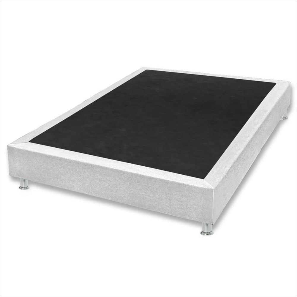 Base Cama Sommier Elegant 90X190 Ecocuero Blanco img #2