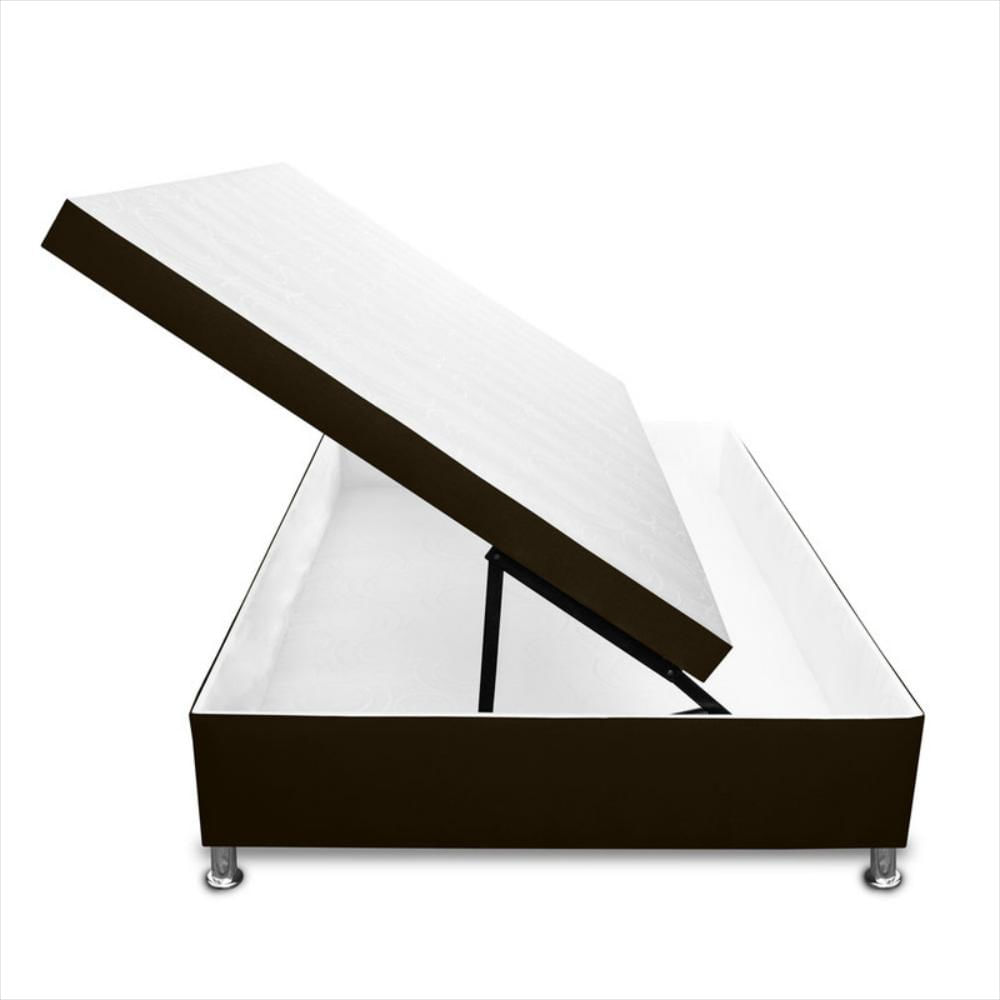 Camabaúl Magicclass Abrir Horizontal 100X190 Microfibra Café img #3