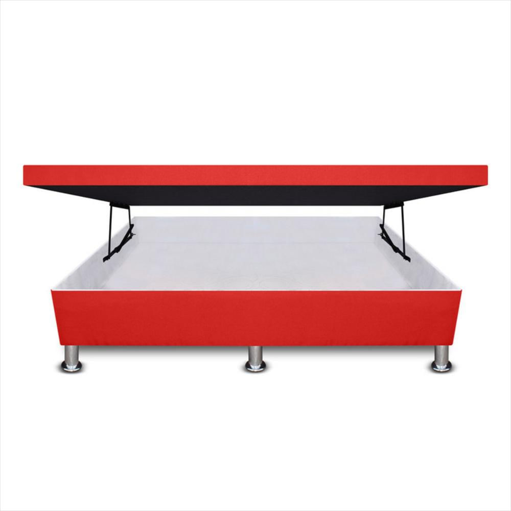 Cama Baúl Magicclass Abrir Horizontal 120X190 Microfibrarojo img #2