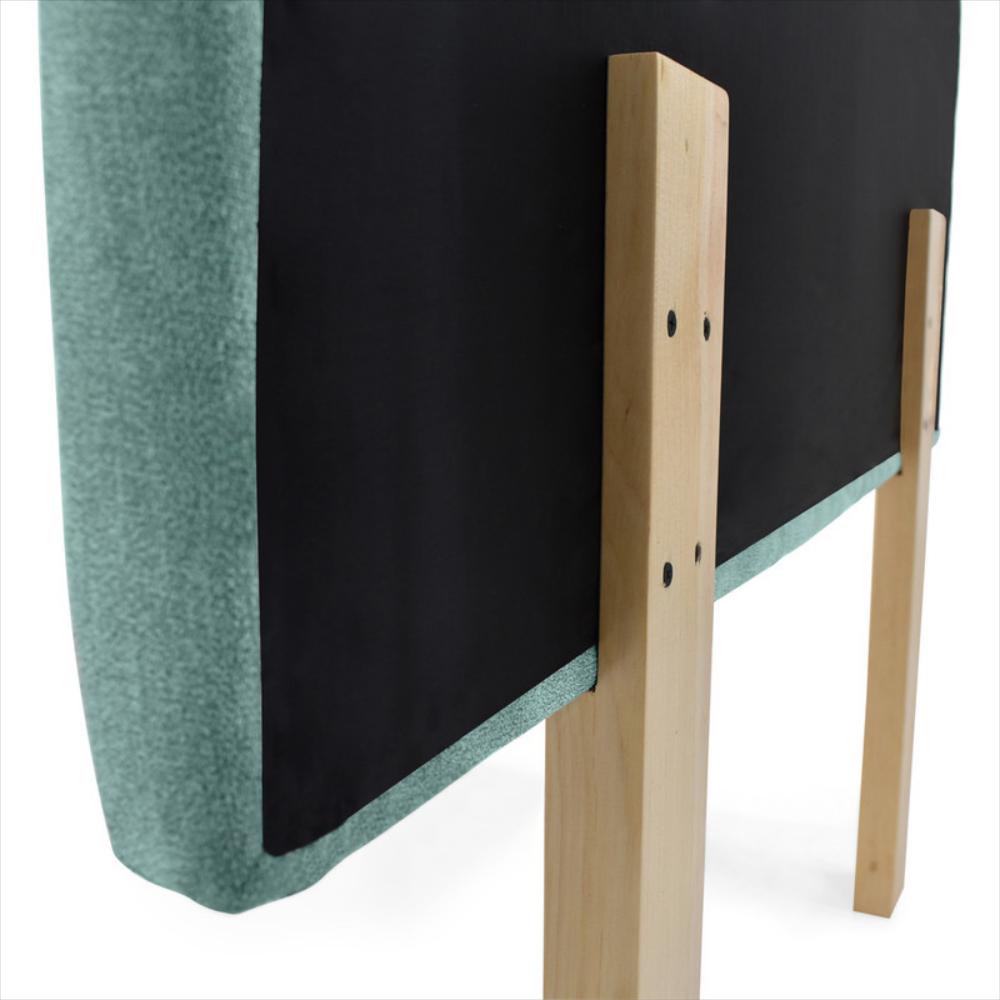 Cabecero Verona Semidoble Liso Tela Petróleo img #5