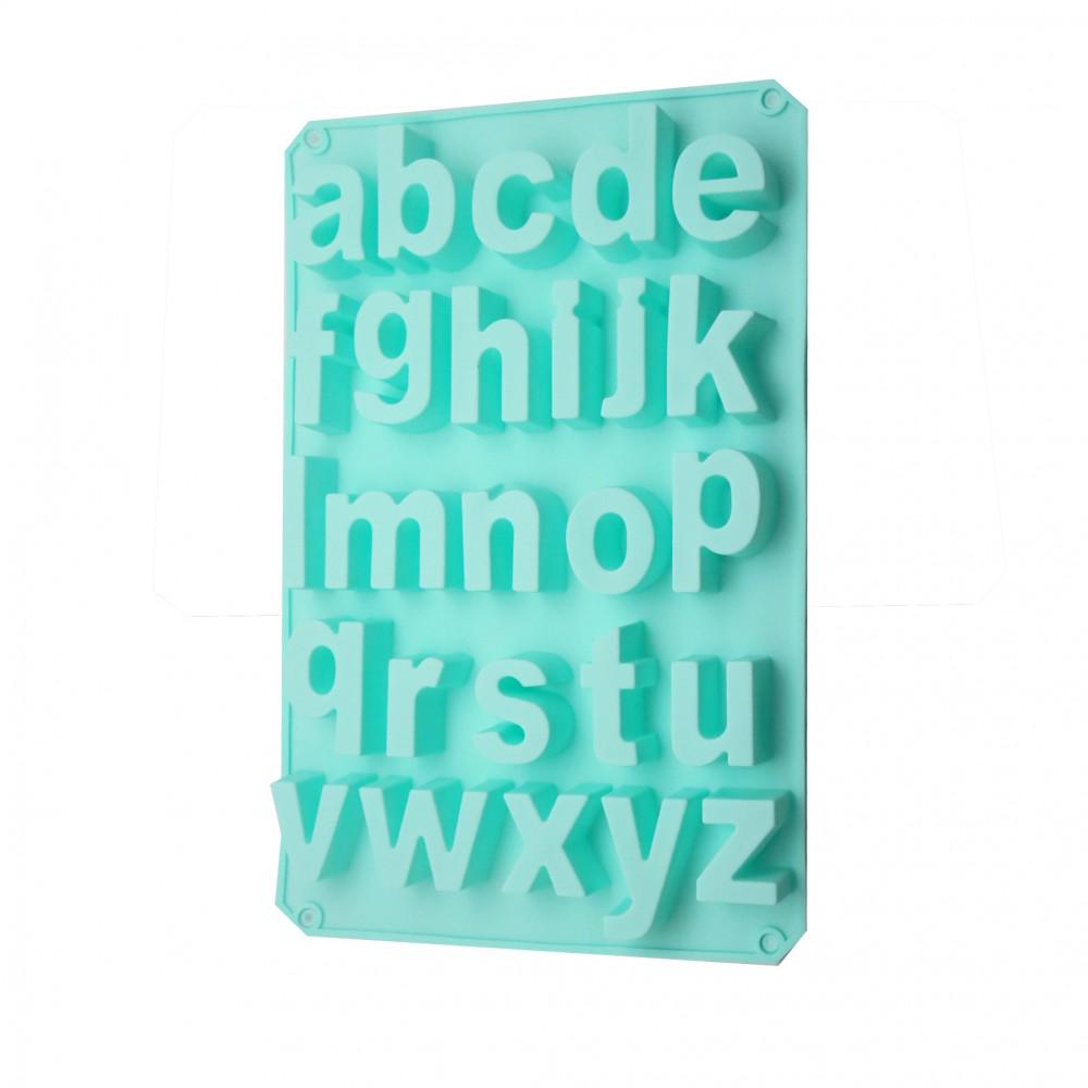 Molde De Silicona Abecedario Letras Medianas img #1