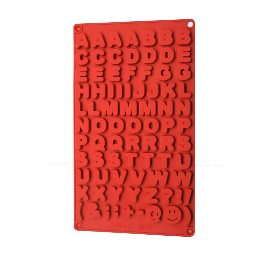 Molde De Silicona Mini Abecedario Y Simbolos img #1