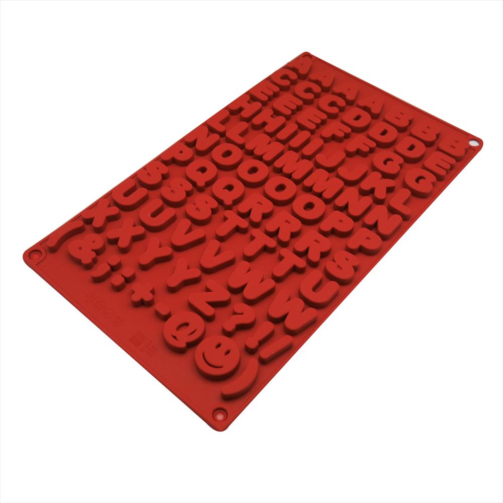 Molde De Silicona Mini Abecedario Y Simbolos img #3