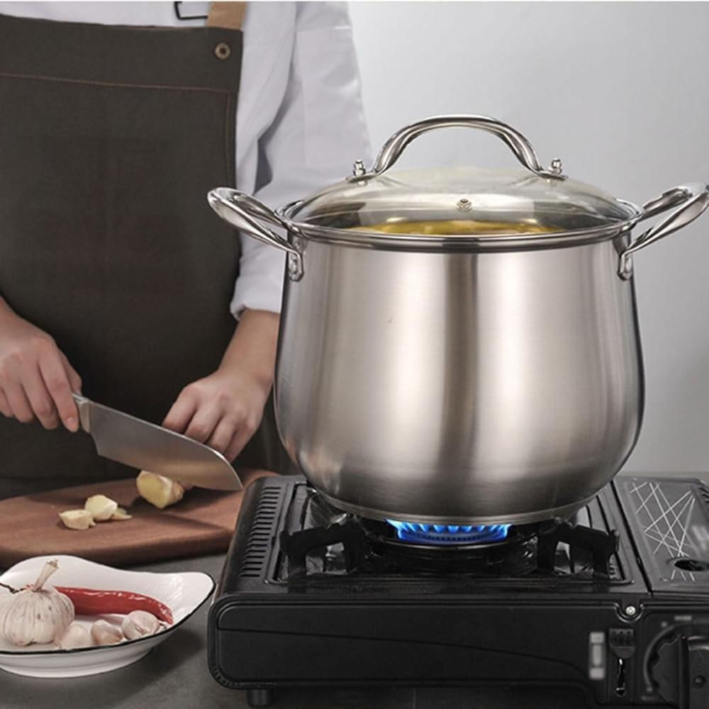 Olla Sopera En Acero Quirurgico Capacidad 24 Litros Gipfel img #4