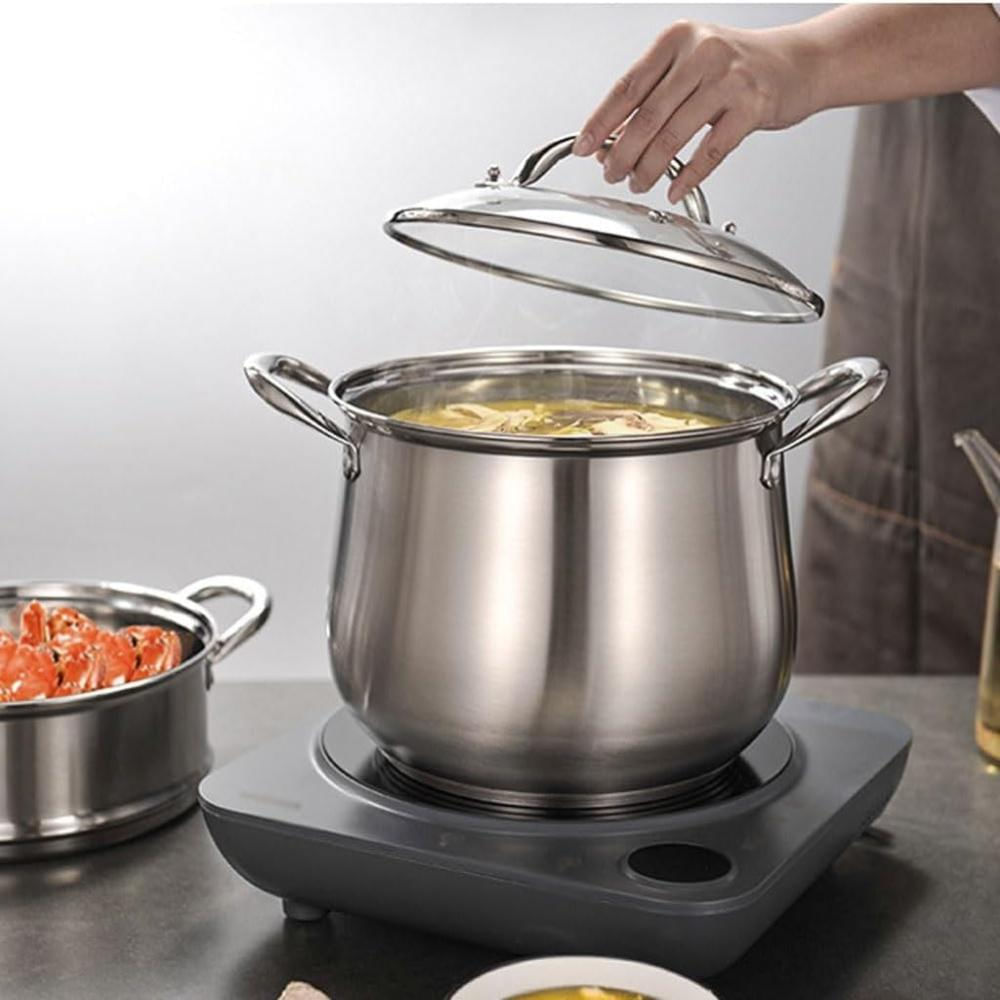 Olla Sopera En Acero Quirurgico Capacidad 24 Litros Gipfel img #5